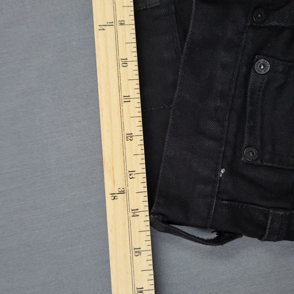 PacSun Mens Black Comfort Stretch Stacked Skinny Jeans Moto Ripped Sz 30x30 - Picture 5 of 16